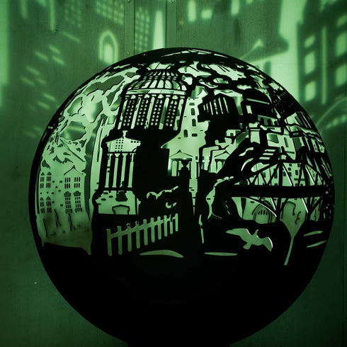 Bespoke Spherical Fire Pit EDINBURGH